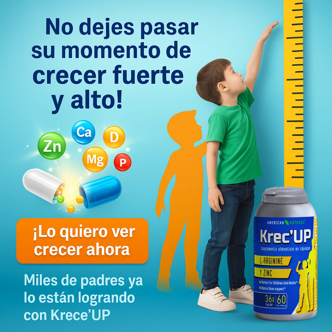 Combo Krece'Up Gomitas+Capsulas
