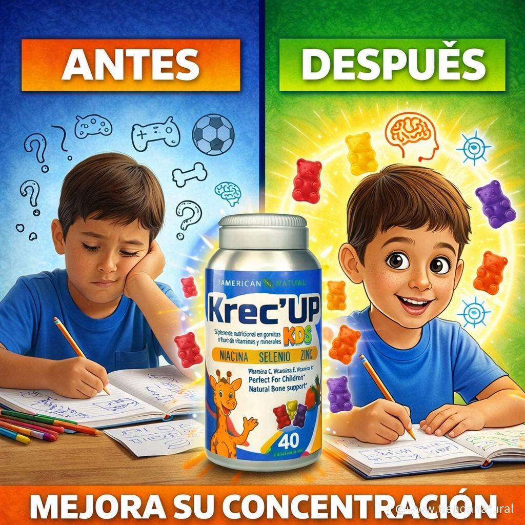 Combo Krece'Up Gomitas+Capsulas